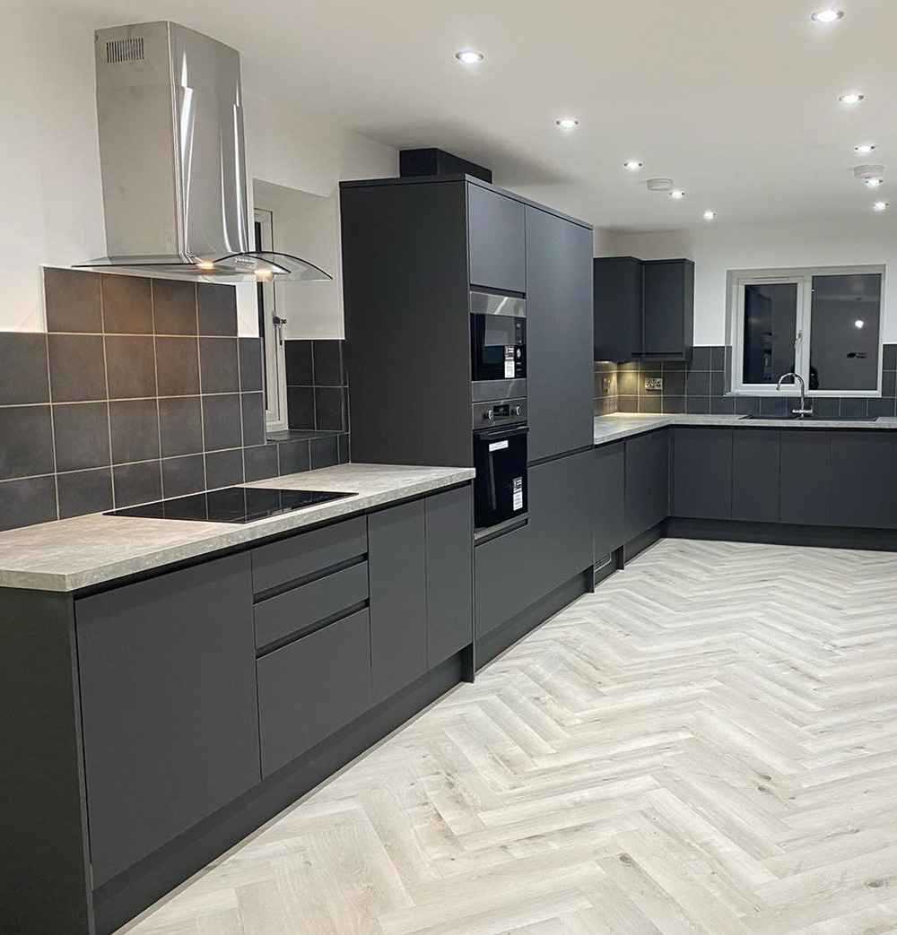 Monochrome Kitchen