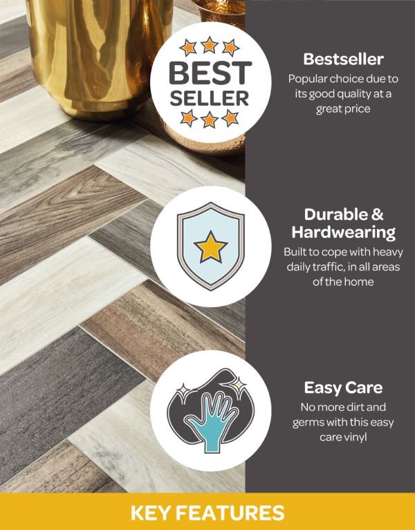 Wiltshire - Distressed Parquet